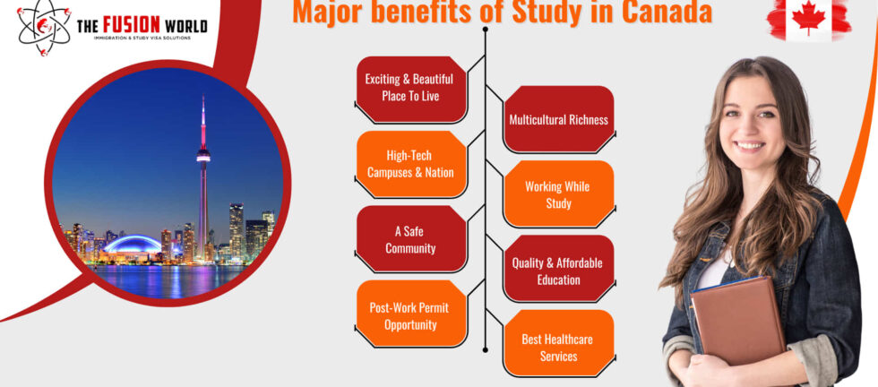Major benefits of Study in Canada