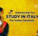 Scholarships for study in Italy for Indian students 2024