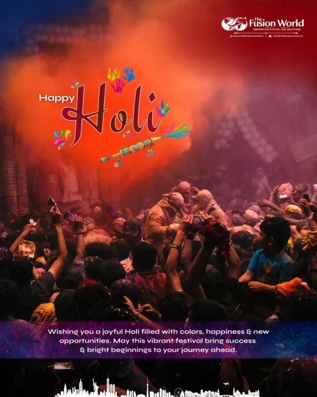 Wishing you a joyful Holi filled with colors, happiness, and new opportunities. May this vibrant festival bring success and bright beginnings to your journey ahead. 

Fusion World wishes you a Happy Holi.

#HappyHoli
#Holi2026
#FestivalOfColors
#HoliVibes
#TheFusionWorld