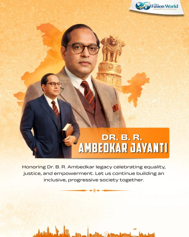 Honoring Dr. B. R. Ambedkar's legacy, celebrating equality, justice, and empowerment. Let us continue building an inclusive, progressive society together. Warm wishes on this special occasion.

#AmbedkarJayanti #DrBRAmbedkar #EqualityForAll #SocialJustice #Inspiration #InclusiveIndia