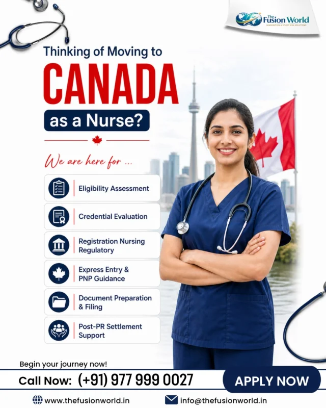 Dreaming of working in Canada as a nurse? 🇨🇦✨

Your skills are needed. Your future is waiting.

If you’ve been searching for:
“how to move to Canada as a nurse”
“Canada PR for nurses”
“nursing jobs abroad”

You’re in the right place.

We help you with everything from start to settlement so you can focus on your career, not confusion.

💬 Drop a “🇨🇦” in the comments
📩 DM us “NURSE” for a free consultation

Save this post if Canada is your goal ✔

#MoveToCanada #NursesOfIndia #CanadaPR #NursingCareer #AbroadJobs #HealthcareCareers #ExpressEntry #PNPCanada #ImmigrationConsultant