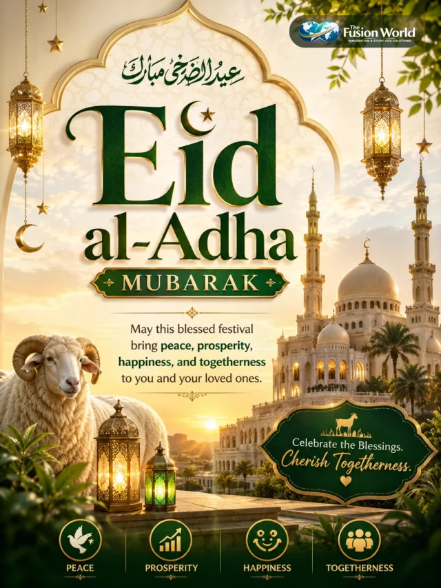 Eid al-Adha Mubarak! 🌙 May this blessed festival bring peace, prosperity, happiness, and togetherness to you and your loved ones.

#EidMubarak #EidAlAdha #EidGreetings #Bakrid2026 #FestivalOfSacrifice #Blessings  #PeaceAndJoy