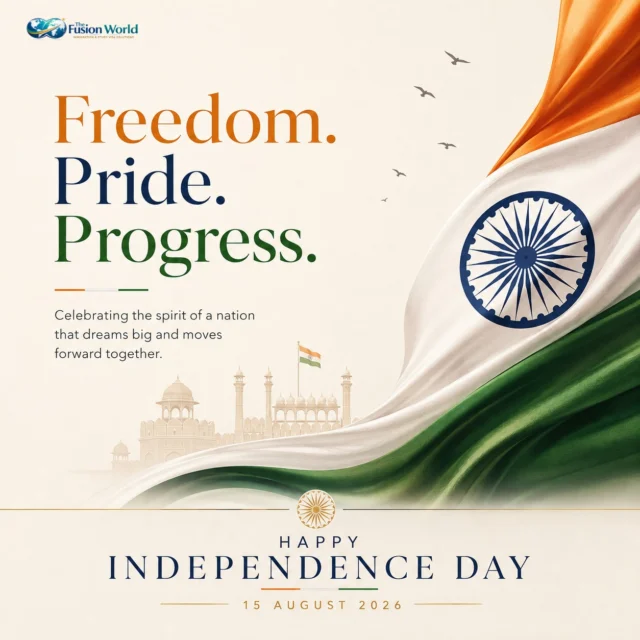 🇮🇳 **Freedom. Pride. Progress.**

This Independence Day, let’s celebrate the spirit of a nation that dreams big, grows together, and moves forward with confidence. 🇮🇳✨

Wishing everyone a very **Happy Independence Day!** May our journey ahead be filled with new opportunities, progress, and pride.

#HappyIndependenceDay #IndependenceDay2026 #ProudIndian #India
